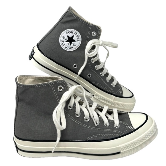 Converse Shoes - Converse Chuck 70 High Top Sneakers Skate Women's Casual Gray Canvas A05584C